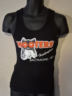 Hooters Tank Top Black Large